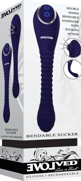 Bendable Vibrator - Bendable Sucker