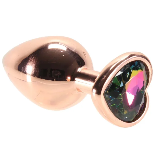 Rear Assets Rose Gold Heart Medium Rainbow