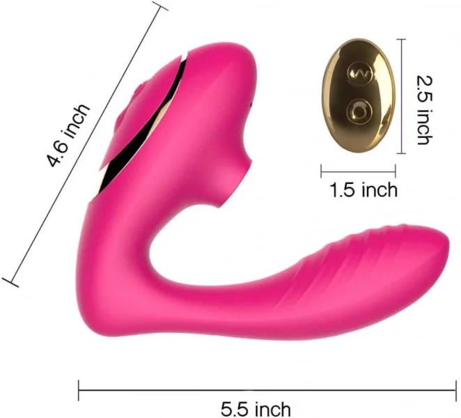 OG Clitoral Sucking Vibrator Pink - Pro 2 (Old SKU#30.80698) — image 8 of 11