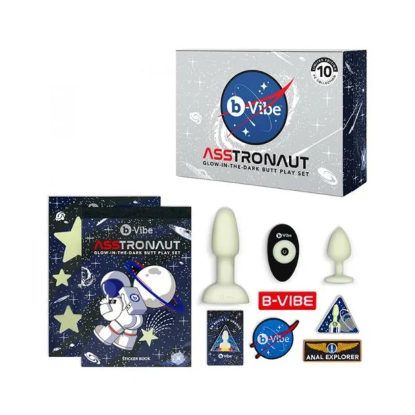 Asstronaut Glow-in-the-Dark Butt Play Set