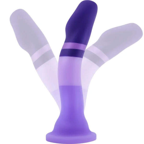 Avant D2 Purple Rain G-Spot Silicone Dildo