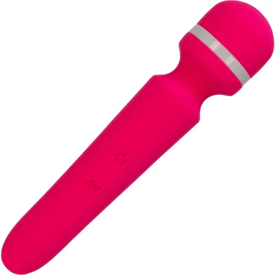 Wonderlust Destiny Silicone Rechargeable Wand Massager Pink