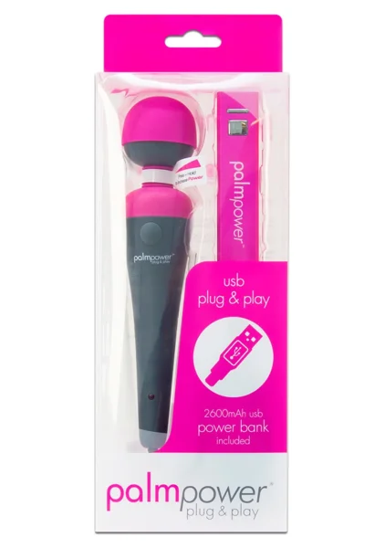 PalmPower Plug and Play Wand Massager