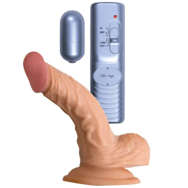 All American 5" Vibrating Dildo
