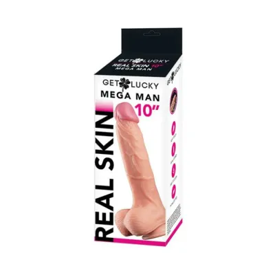 Get Lucky 10 inch Silicone Dong Light
