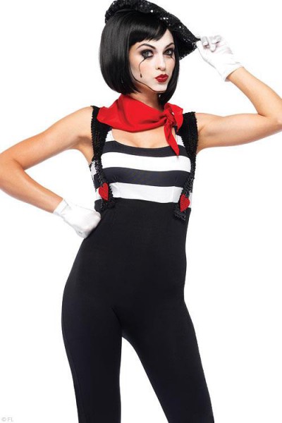 Leg Avenue 3 Pce Mime Costume
