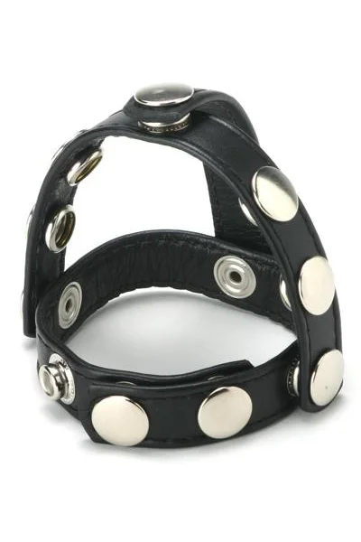 Strict Leather Snap-on Cock And Ball Harness