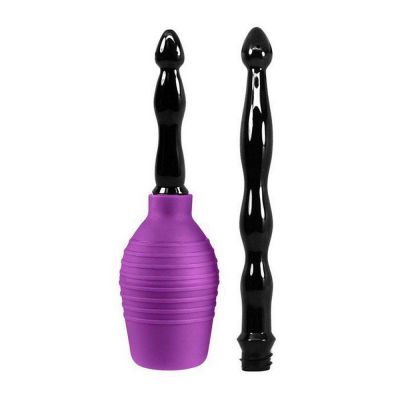 Cloud 9 Fresh Deluxe Anal Enema Douche Kit Squeeze Bulb with Soft Nozzle 10 8oz