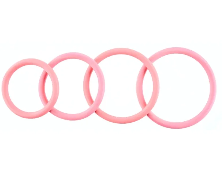 O Ring Cock Rings x4