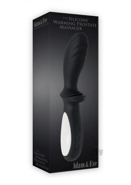 The Silicone Warming Prostate Massager Black Vibrator — image 7 of 8