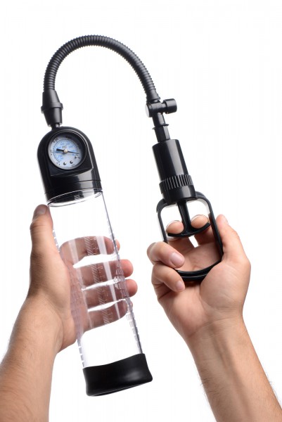 Trigger Penis Pump + Gauge