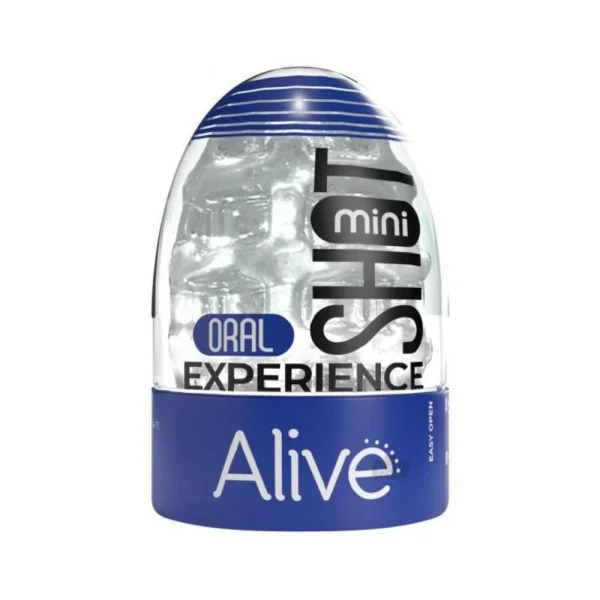 Oral Mini Masturbator Transparent