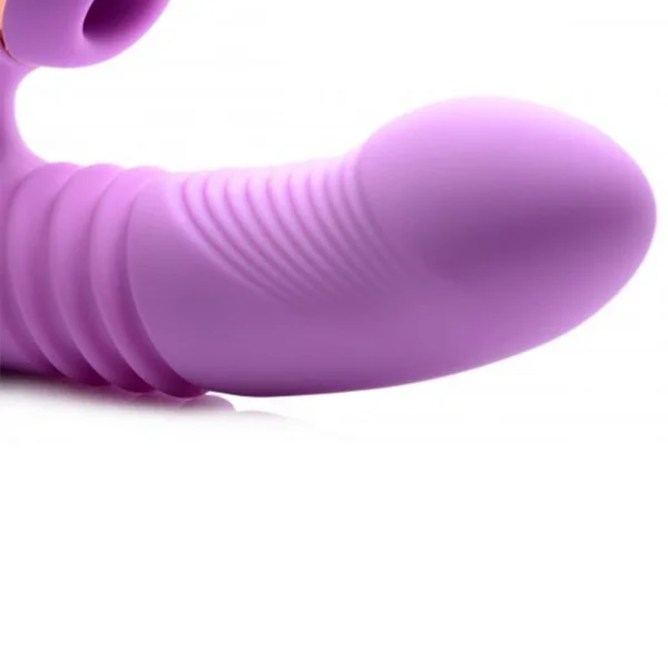 Rechargeable Thrusting Suction Rabbit