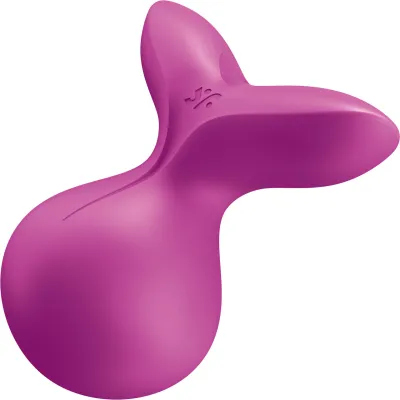 Satisfyer Viva La Vulva 3 Rechargeable Waterproof Silicone 12 Function Clitoral Vibrator Violet
