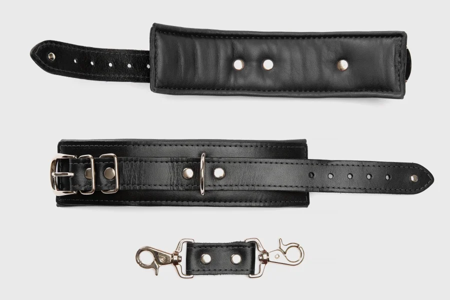 Liberator Leatherworks Mercer Padded Wrist Cuffs