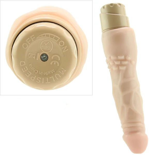 Dr. Skin Cock Vibe Vibrating Cock 8 Inches