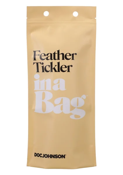 In A Bag Black Feather Tickler By Doc Johnson