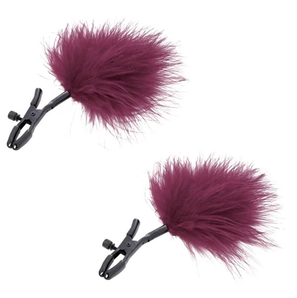 Enchanted Feathered Nipple Clamps