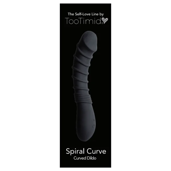 Luxury G-Spot / P-Spot Curve Ribbed Silicone Vibrating Power Dildo