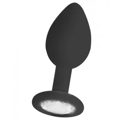 Ouch Regular Diamond Butt Plug Black