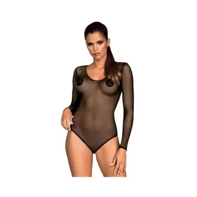 Obsesssive Long Sleeve Transparent Bodystocking