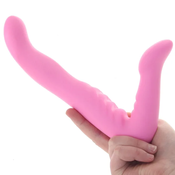 Fetish Fantasy Elite 8" Silicone Strapless Strap-On Dildo - Pink