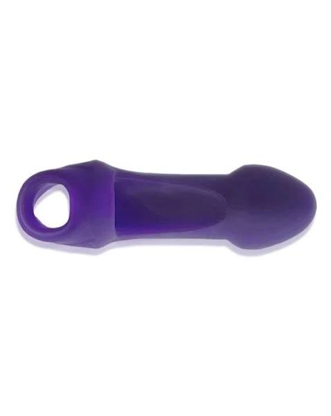:  Hunkyjunk Double Thruster Double Penetrator Sling Plum Ice