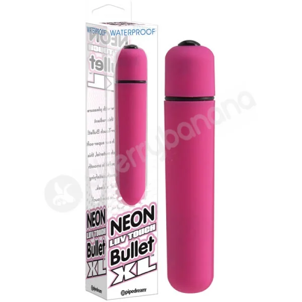 Neon Luv Touch Pink Bullet XL Vibrator