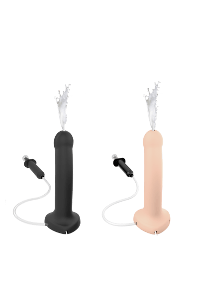 Soft-Silicone Squirting Cum Dildo by Strap-On-Me