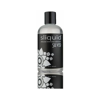 Sliquid Silver Silicone Lubricant 8 5oz