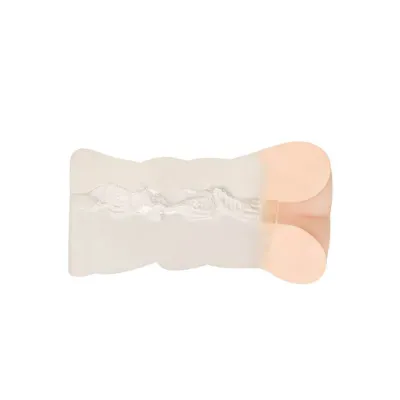 Clear Through Realistic Ass Stroker