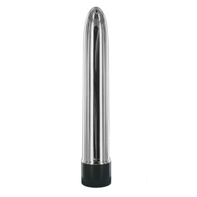 Smoothie 7 Inch Vibrator Silver 175mm