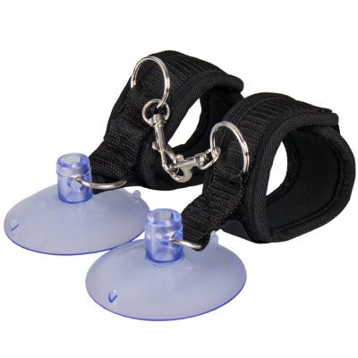 Bondara Black Shower Wrist Restraints