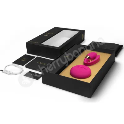 Lelo Tiani 24k Gold Cerise 8 Function Couples Vibrator