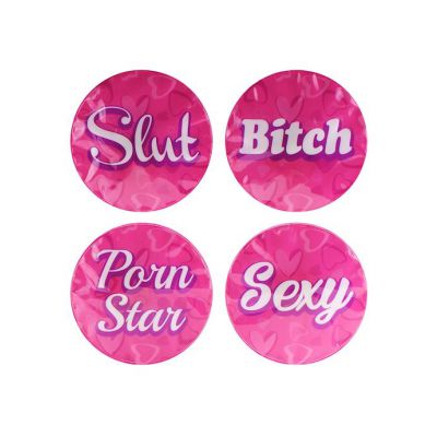 Bachelorette Party Favors Flashing Light Party Stickers Assorted