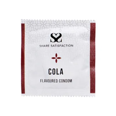 Share Satisfaction Cola Flavoured Condoms 100 Bulk Pack Cola