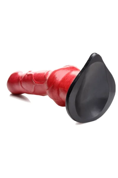 Creature Cocks Hell-Hound 7.5" Canine Penis Silicone Dildo with Knot