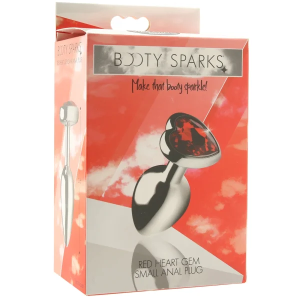 Booty Sparks Red Heart Gem Anal Plug — image 24 of 25