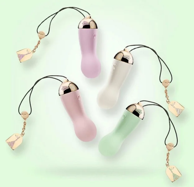 Lolita Baby Star Bullet Vibrator in Melon Green by Zalo