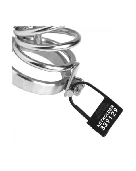 Keyholder 10 Pack Numbered Plastic Chastity Locks