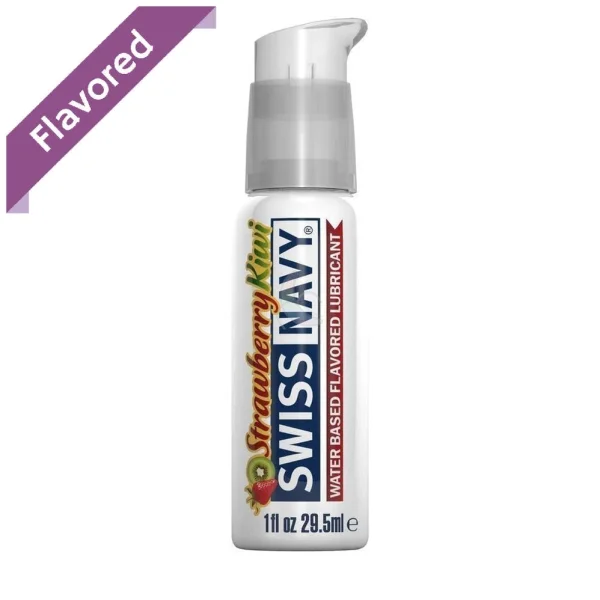 Swiss Navy Strawberry Kiwi Water-Based Flavored Lube | 1oz