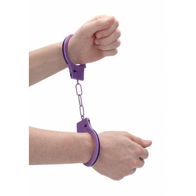 Beginner s Handcuffs Purple Bondage Handcuffs