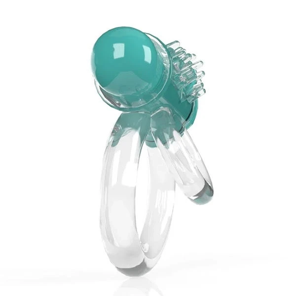 Screaming O - 4B Double O Vibrating Bullet Dual Cock Ring
