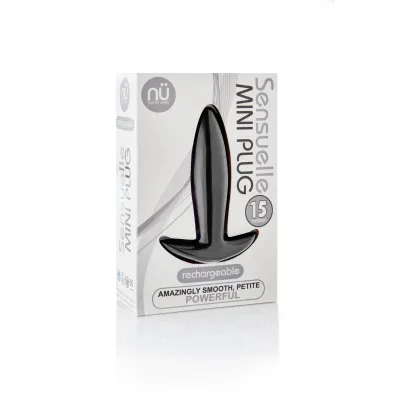 Sensuelle 15 Function Mini Plug Black