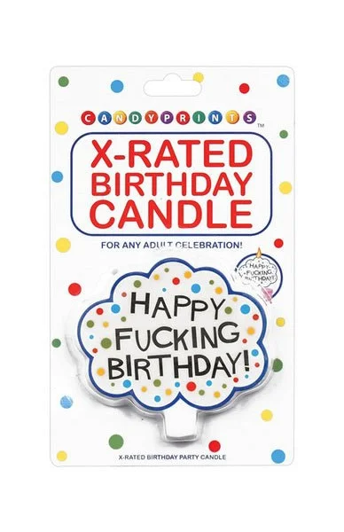 Happy fucking birthday candle
