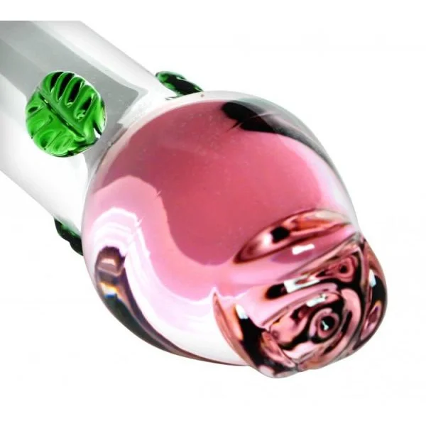 Blooming Vishnu Glass Wand