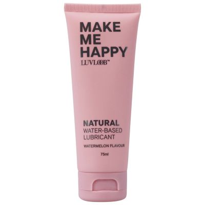 Luvloob Make Me Happy Water Based 75ml Lubricant Watermelon