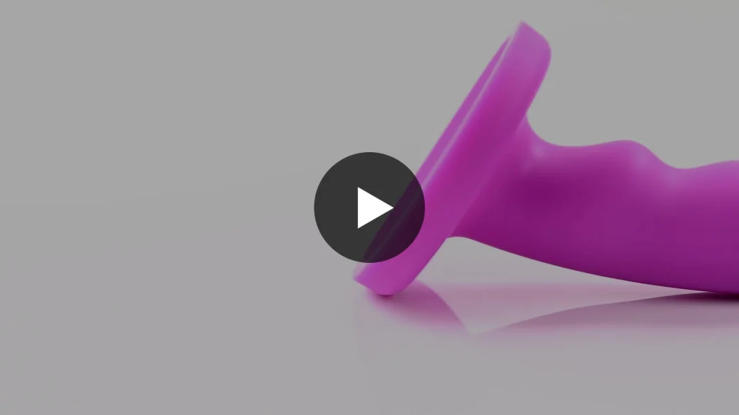 Sportsheets Nautia 8” Silicone Dildo Purple