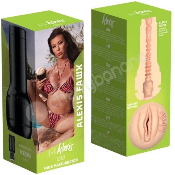 Kiiroo Feel Alexis Fawx Stars Collection Stroker Compatible With Keon