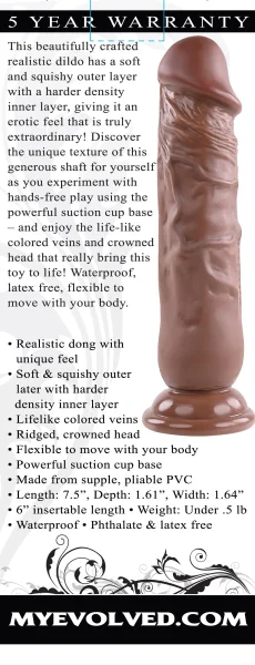 Realistic Dong - 7 Inches - Dark